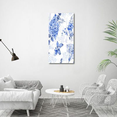 Verticale foto op glas Zonder