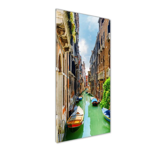 Verticaal glasschilderij Venetië, Italië