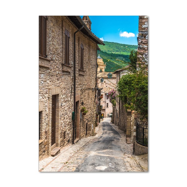 Foto obraz szklany pionowy Urokliwa uliczka