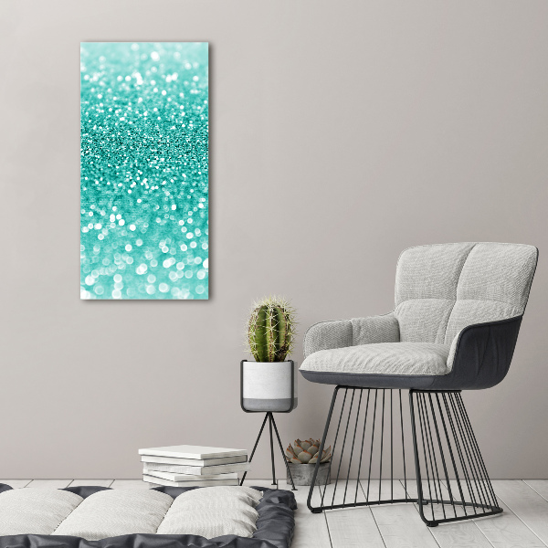 Verticale glasfoto Friemel