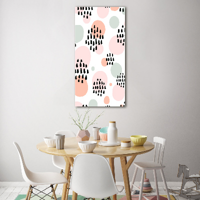 Verticale foto op glas Abstracte achtergrond