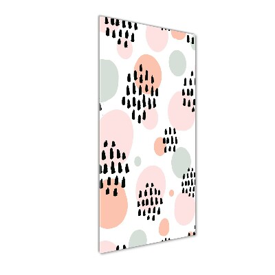 Verticale foto op glas Abstracte achtergrond