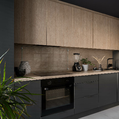 Glazen achterwand keuken Transparant 