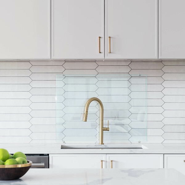 Glazen achterwand keuken Transparant 