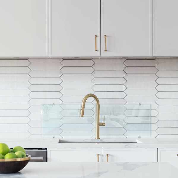 Glazen achterwand keuken Transparant 