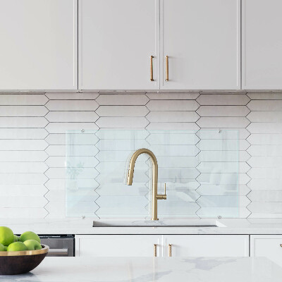 Glazen achterwand keuken Transparant 