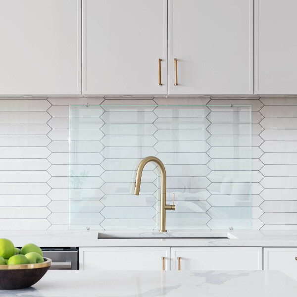 Glazen achterwand keuken Transparant 