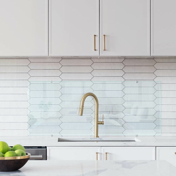 Glazen achterwand keuken Transparant 