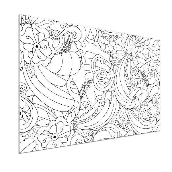 Panel między meble w kuchni Ornamenty