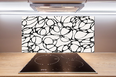 Panel do kuchni Chaotyczne kółka