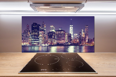 Panel do kuchni Nowy Jork nocą