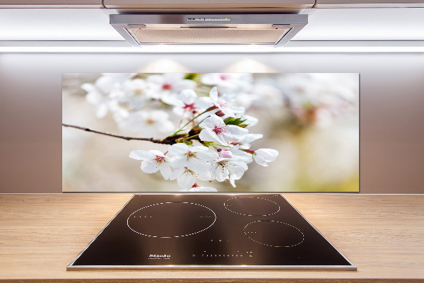Achterwand keuken Kersenbloesems