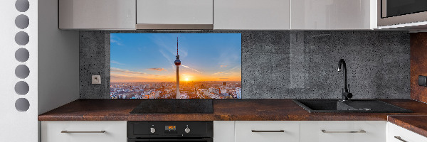Keuken achterwand TV-toren