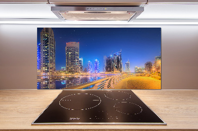 Glazen achterwand keuken Dubai