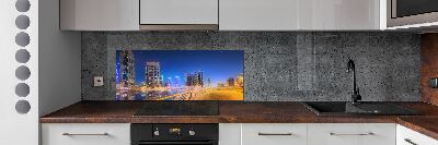 Panel szklany do kuchni Dubaj