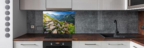 Keuken achterwand Zonsopgang in het Tatragebergte