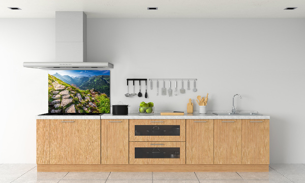 Keuken achterwand Zonsopgang in het Tatragebergte