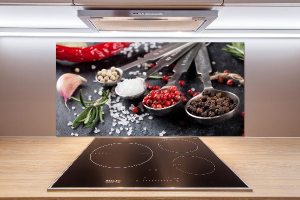 Spatplaat keuken Kruiden en specerijen