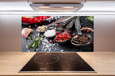 Spatplaat keuken Kruiden en specerijen