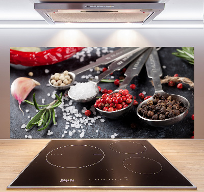 Spatplaat keuken Kruiden en specerijen