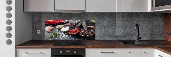 Spatplaat keuken Kruiden en specerijen