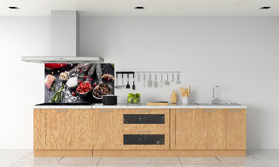 Spatplaat keuken Kruiden en specerijen