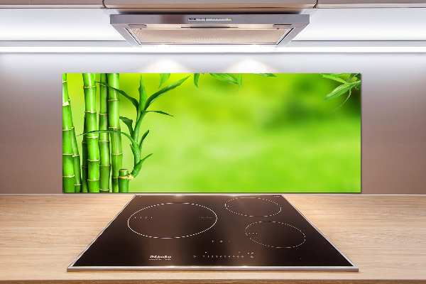 Spatplaat keuken Bamboe