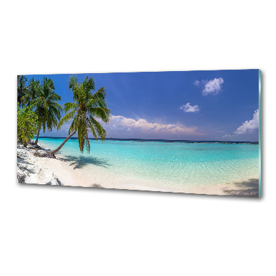 Keuken achterwand Panorama van het strand