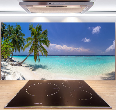 Keuken achterwand Panorama van het strand