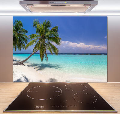Keuken achterwand Panorama van het strand