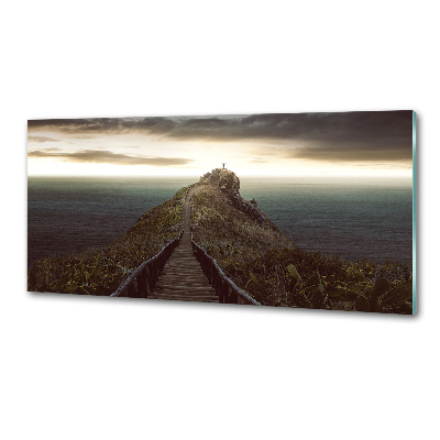 Panel do kuchni Ścieżka na skale