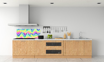 Keuken achterwand Regenboogachtergrond