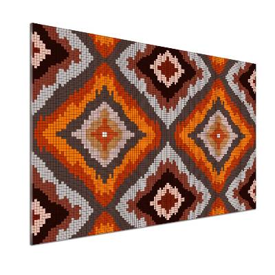 Glazen achterwand keuken Retro achtergrond