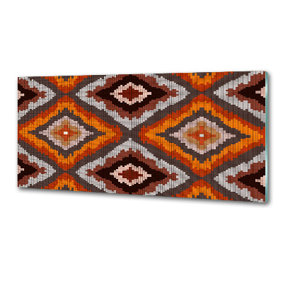 Glazen achterwand keuken Retro achtergrond