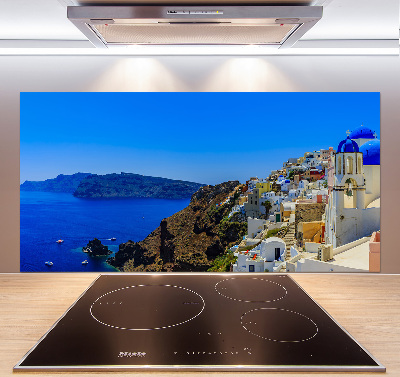 Panel do kuchni Santoryn Grecja