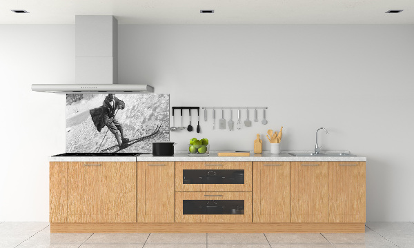 Keuken achterwand Skiër