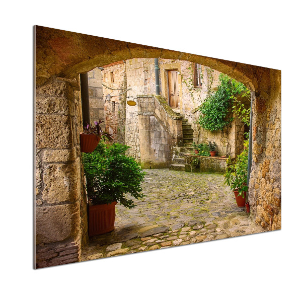 Achterwand keuken Italiaanse straten