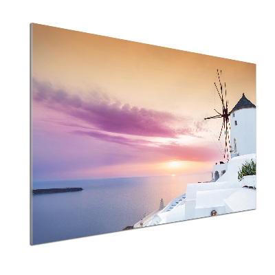 Keuken achterwand Santorini, Griekenland