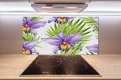 Achterwand keuken Orchidee