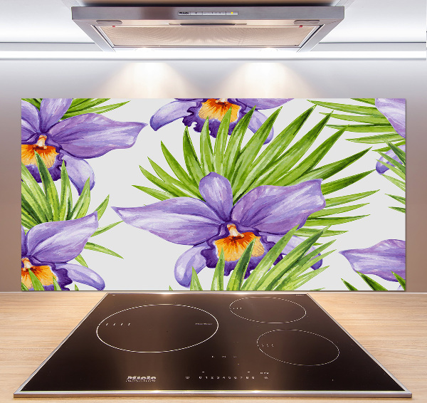 Achterwand keuken Orchidee