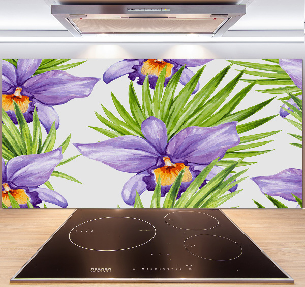 Achterwand keuken Orchidee