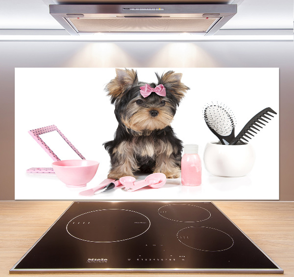 Spatscherm keuken Yorkshire cosmetica