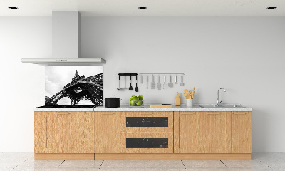 Spatplaat keuken Eiffeltoren Parijs