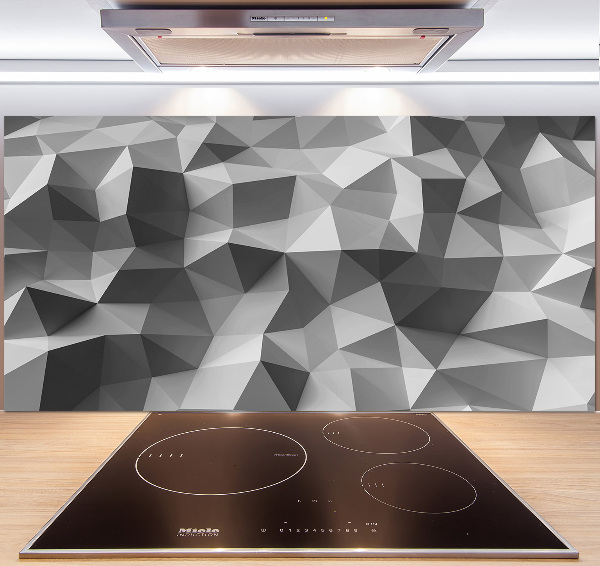 Keuken achterwand Abstracte driehoeken