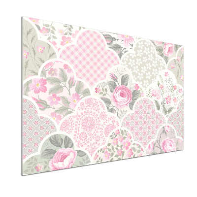 Panel do kuchni Róże i ornamenty