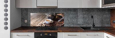 Panel dekor szkło Poranna kawa