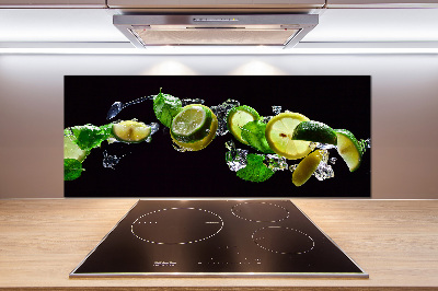 Panel do kuchni Limonka i cytryna