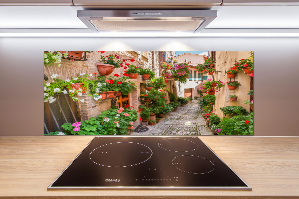 Spatplaat keuken Italiaanse straten