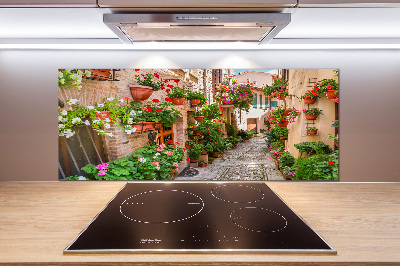 Spatplaat keuken Italiaanse straten