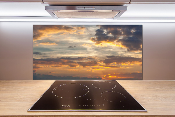 Spatplaat keuken Zonsondergang